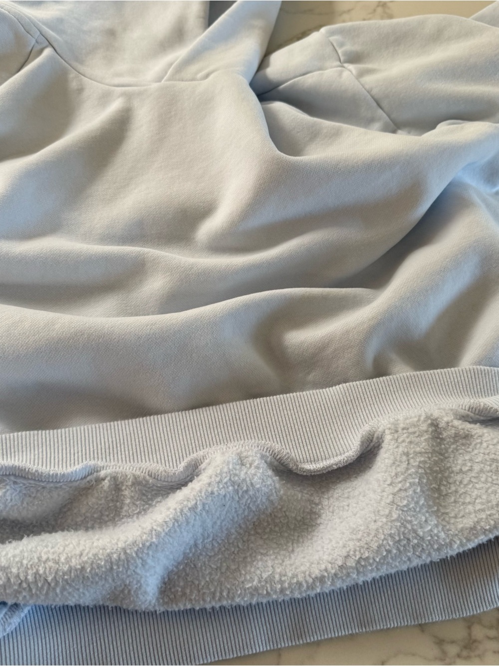 Vuori Restore Oversized Hoodie - Light Mist - Size Medium - Picture 4 of 6